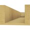 Ekena Millwork 6in. W x 4in. H x 32in. L Burlington Woodgrain TimberThane Rafter Tail, Primed Tan RFTUR06X04X32BURRCPR - alternate 2